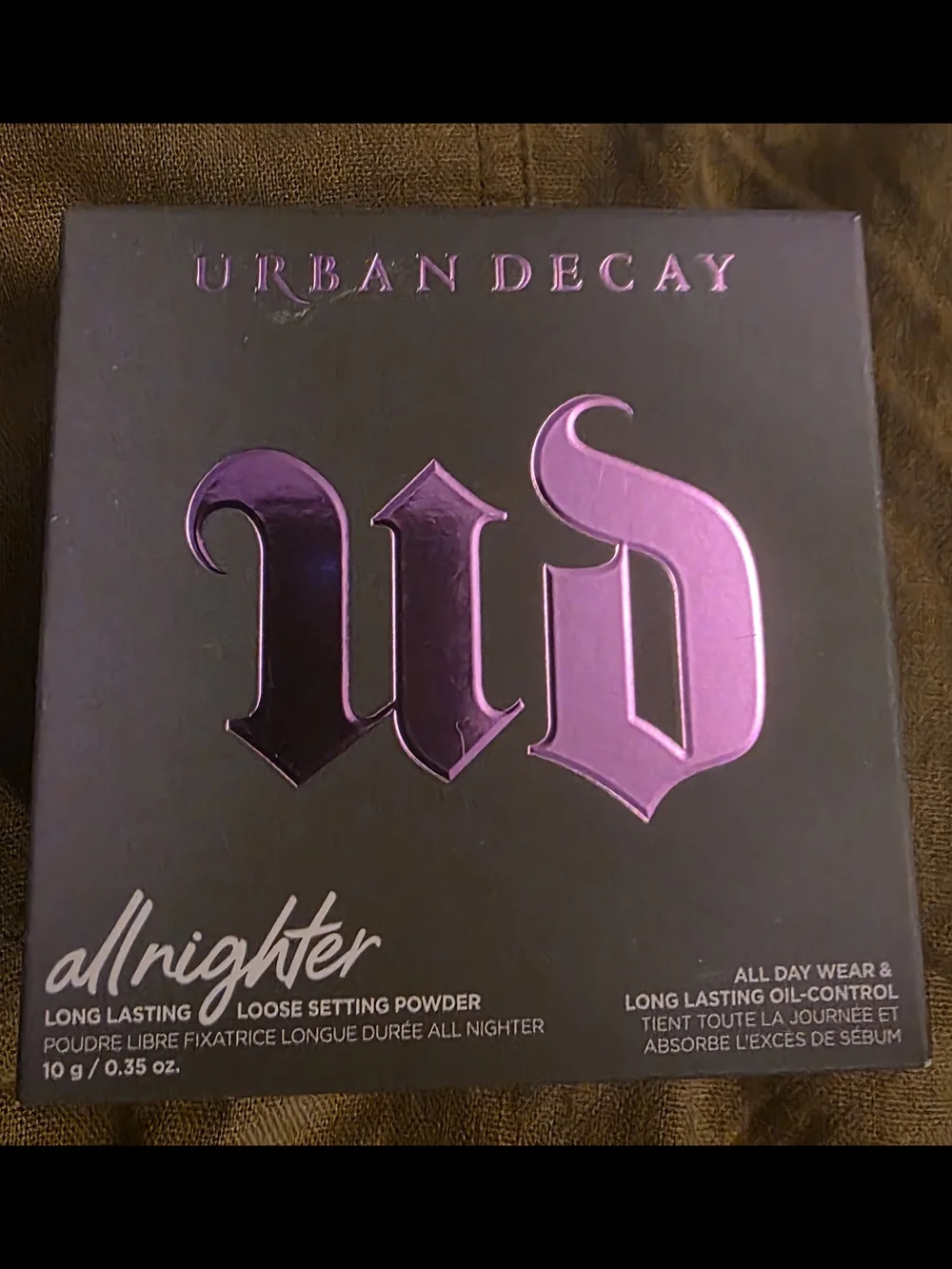Urban Decay All Nighter Loose Setting Powder - Black & Purple